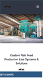 Mobile Screenshot of fishfeedmachine.com